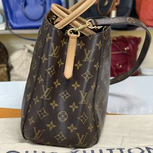 Louis Vuitton Montaigne MM Monogram Empreinte Handbag w/Shoulder Strap